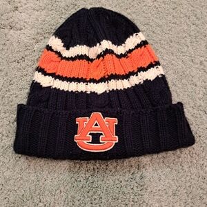 47 Brand Knit Beanie Auburn- Navy and Orange Hat